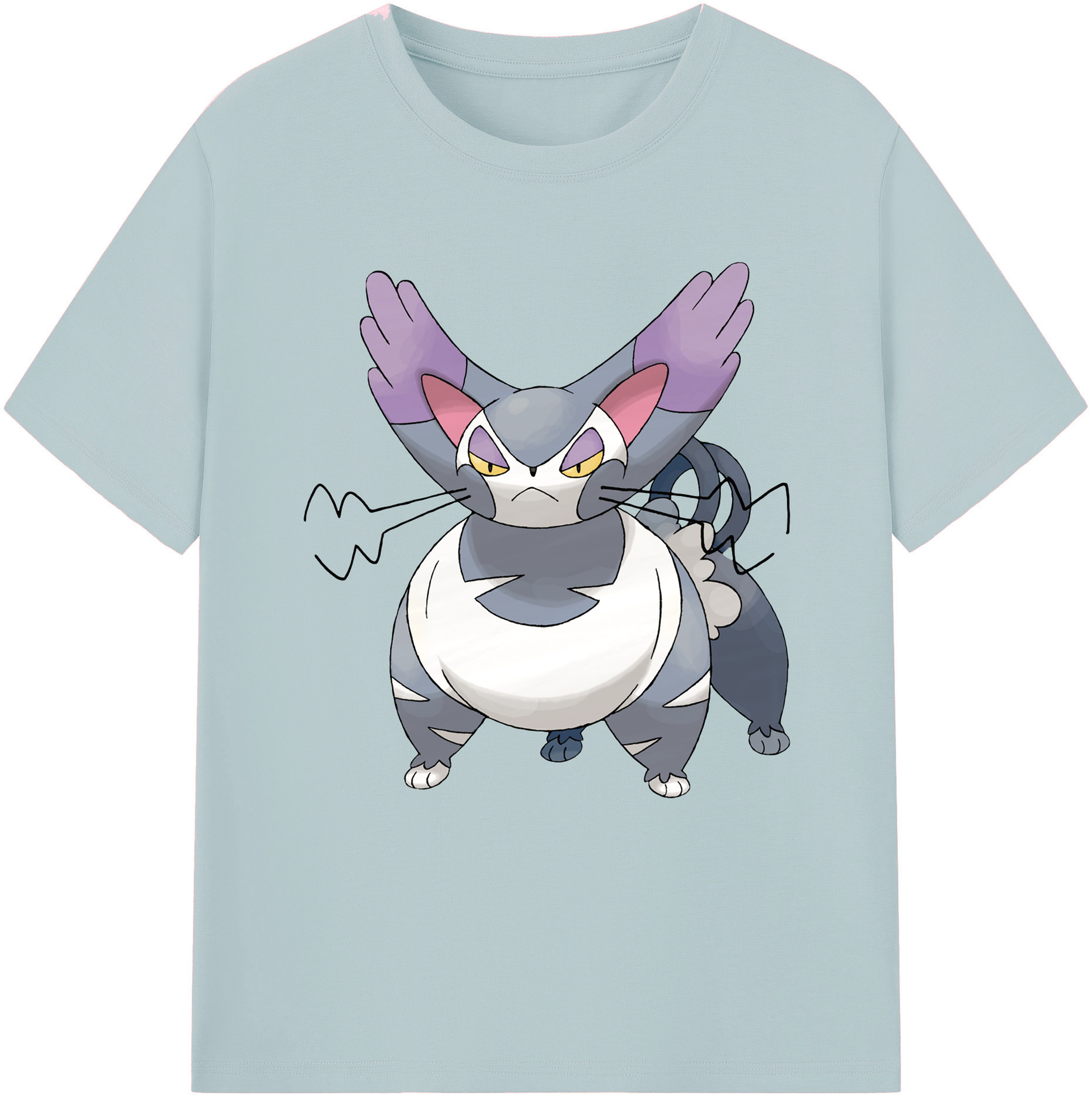 （画像用） ポケットモンスター Pokémon 綿100％半袖Tシャツ（フロントプリント）